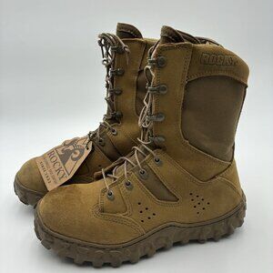 Rocky Paratrooper 8” Zip Boot – Brown – Men’s US 9.5